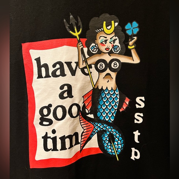 Have A Good Time Mermaid Tee - Picture 2 of 4